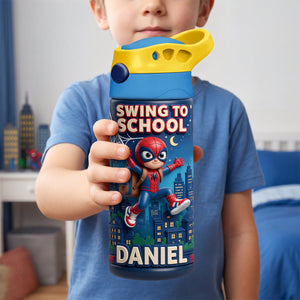 Swing To School 12oz Colorful Tumbler - Personalized Gifts For Kids 06todh270726