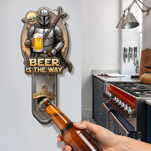 Adventure Warrior Wall Hanging Bottle Opener - Personalized Gifts 05NAQN200726