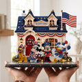 Patriotic Storybook Family Acrylic Plaque - Personalized 250th Anniversary Gift For Family 02TOTN010626-Homacus