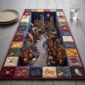 Fantastical Universe Quilted Table Runner - Personalized Gifts 06natn110826