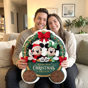 Holiday Together Pillow - Personalized Gifts For Couple 02totn081026