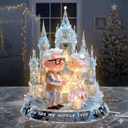 Shimmering Fairytales Couple Acrylic Light Box, Personalized Gifts For Couple 02QHLU301025