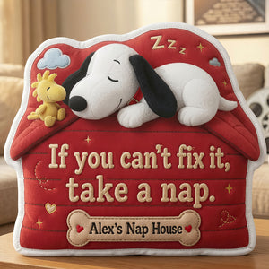 Take A Nap Custom Shaped Pillow - Personalized Gifts 03hadt010726
