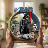 Strongest Dad Acrylic Plaque, Personalized Father's Day Gifts For Dad 02qhtn240426