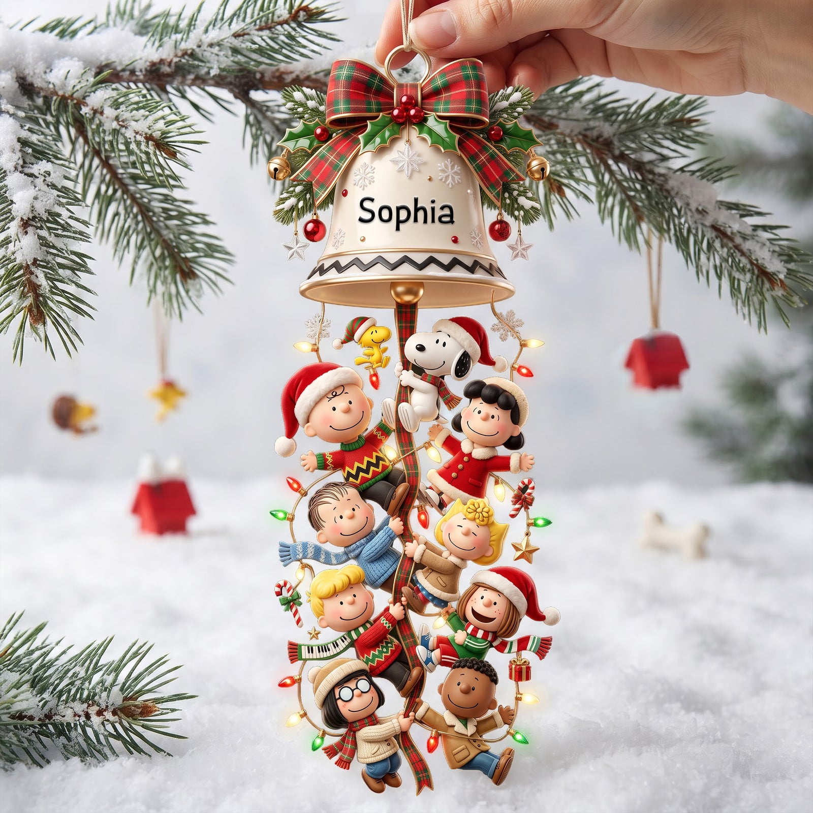 Let’s Make Christmas Funny Ornament - Personalized Christmas Gifts 05PALU271026