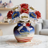 Family Flower 250th USA Anniversary Acrylic Plaque - Personalized Gifts For Family 02pgta040526-Homacus