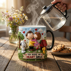 Heartfelt Couple Magic Mug - Personalized Gift For Couples 01TYDT250726