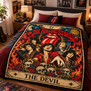 The Rolling Stones Blanket - Personalized Gifts For Rock Lovers 05hulu281026