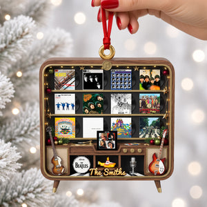 The Beatles Album Collection Christmas Ornament - Personalized Gifts For Music Lovers 06nadh300926
