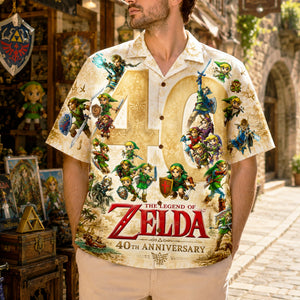 Legendary Adventure 40th Anniversary Hawaiian Shirt - Personalized Gifts 02nalu020626
