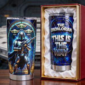 Sci-fi Theme Dad And Kids 20oz Tumbler 04TOQN150426