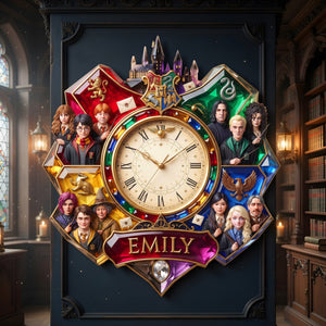 Enchanted Hanging Wall Clock Personalized Fantasy Gift For Fans 05TYQN290726