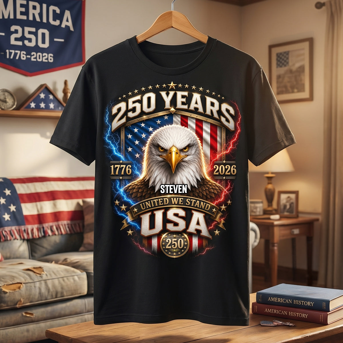 America 250th Anniversary Shirt - Personalized Gifts For Patriots 05todh290526 - Shirts - GoDuckee