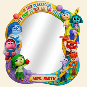 Classroom Wall Hanging Mirror Personalized Gifts For Teacher 03NADT310725