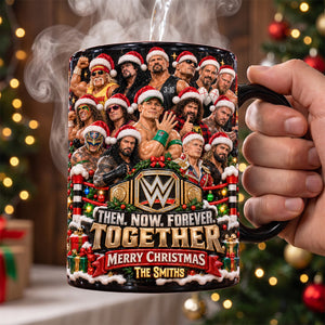 Merry Christmas Fighter Magic Ceramic Coffee Mug - Personalized Gifts For Christmas Magic Mug 07PADH140926