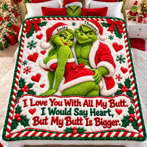 Playful Touch Couple Blanket - Personalized Gift For Couples 07OHLU021026