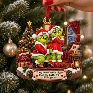 Grouchy Mischief Couples Acrylic Ornament - Personalized Christmas Gifts For Couples 04nadh160926