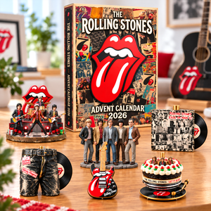 The Rolling Stones Rhythmically Driven Sound Advent Calendar Blind Box - Personalized Christmas Gift For Rock Lovers 05naqn271026