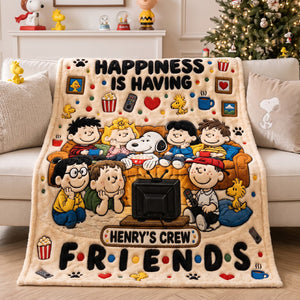 Friends Forever Custom Blanket - Personalized Gifts For Friends 01HATN031026