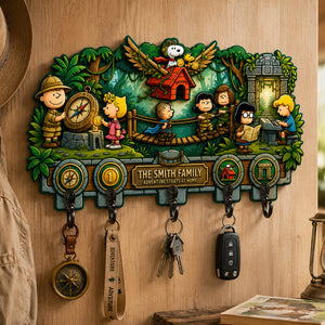 Adventure Acrylic Key Hanger - Personalized Gifts For Family 04hadt230726