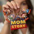 Lovely Characters Tag Keychain - Personalized Gifts 021tyqn230426