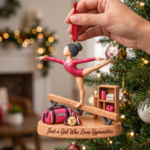 Beauty In Every Leap Christmas Ornament - Personalized Gifts For Gymnastics Lovers 05TTTN121026