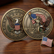 250th Anniversary Of Independence Metal Coin - Gift For Patriots 02TYTN020326 - Coin - GoDuckee
