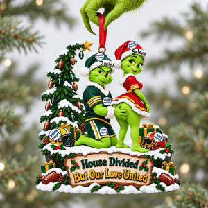 Naughty Couple Christmas Ornament - Personalized Gifts For Sports Loving Couple 05ohlu051026