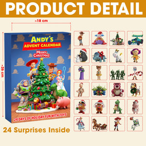 Funny Characters Advent Calendar Blind Box – Personalized Christmas Gift 031PGTN101125