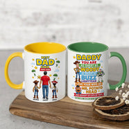 Best Dad Ever Coffee Accent Mug 01HUDT250526