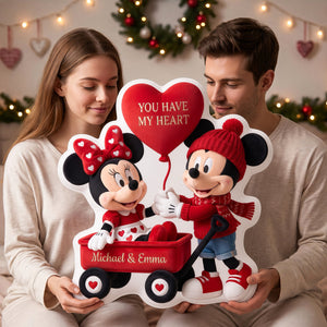 You Have My Heart Pillow - Personalized Christmas Gifts For Couples 06ttdh261026