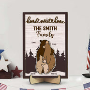 Personalized Gifts For Family Wood Sign Home Sweet Home - Wood Signs - GoDuckee