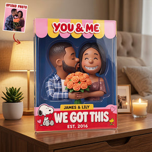 Forever Us Acrylic Plaque - Custom Photo Gifts For Couple 01HUDT230726