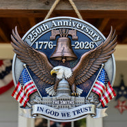 250 Years of American Heritage Acrylic Sign - Personalized Gifts For Patriots 05naqn290526 - Acrylic Sign - GoDuckee