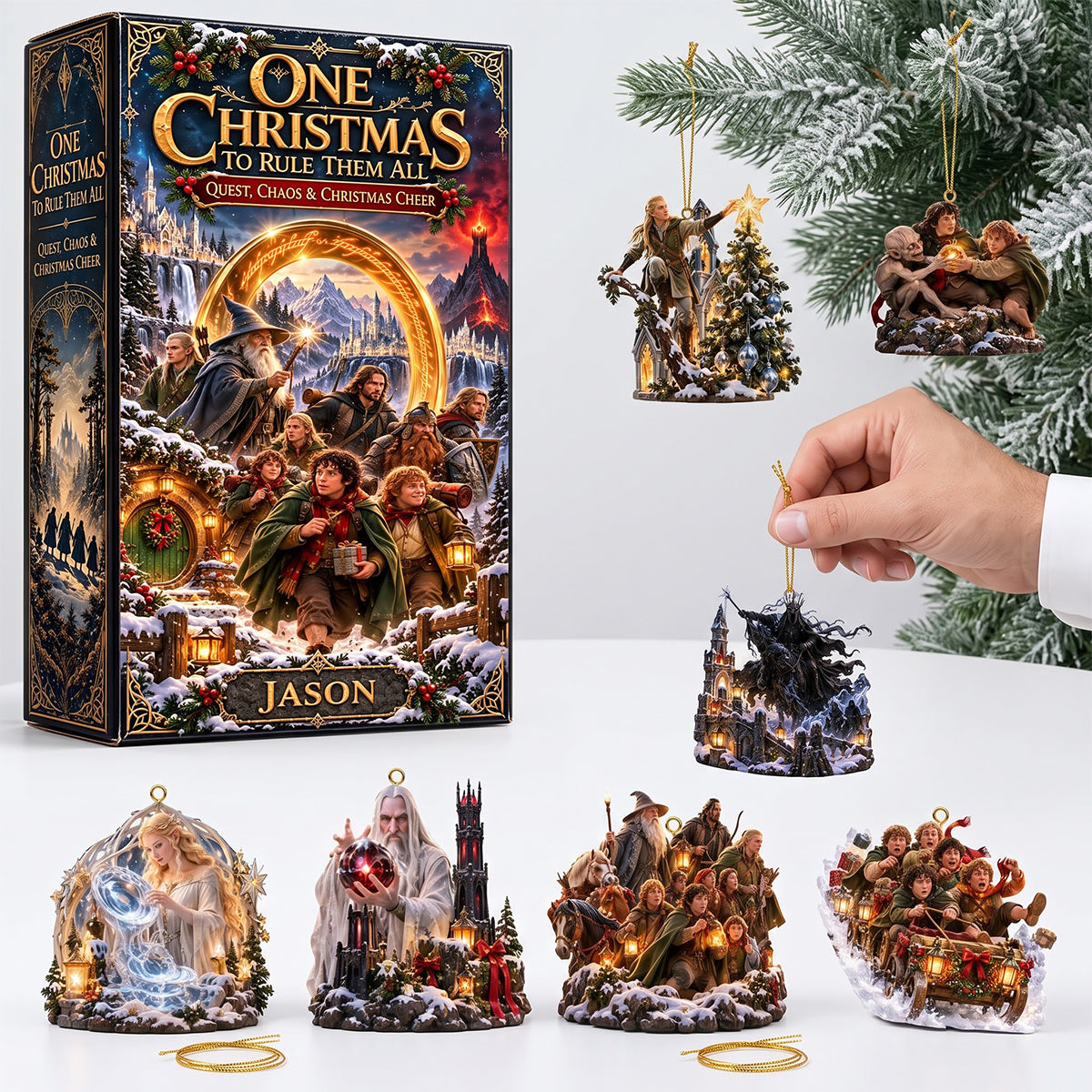 Warriors In Fantastical Journey Advent Calendar Blind Box - Personalized Christmas Gifts 011HATN280926