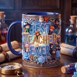 Best Teacher Coffee Mug, Personalized Gifts For Teachers 05qhqn010826