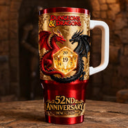 52nd Anniversary 40oz Tumbler Unique Gifts 06KILU250226