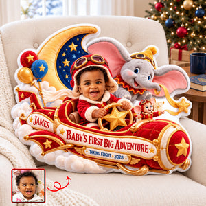 Little Explorer In Space Pillow - Personalized Custom Photo Gift For Kids 01HAQN031026