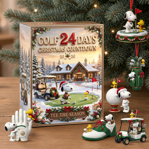 Merry Golfmas Christmas Advent Calendar Blind Box - Personalized Gifts For Cartoon Lovers 03pglu271026