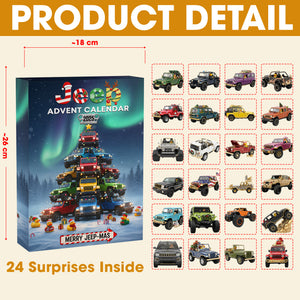 Fun Off-road Advent Calendar Acrylic Blind Box, Christmas Gifts 01qhtn181025