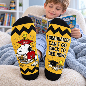 Graduation Sleepy Socks - Personalized Gifts For Graduates 08naqn290926