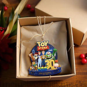 30th Anniversary Celebration Ornament - Personalized Christmas Gifts 01NALU290925