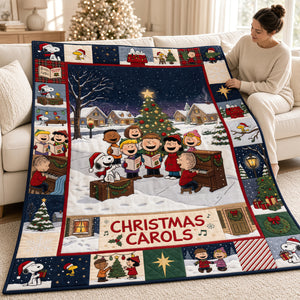 Winter Pals Snow Day Blanket -  Personalized Gift For Christmas 02TTDT021026