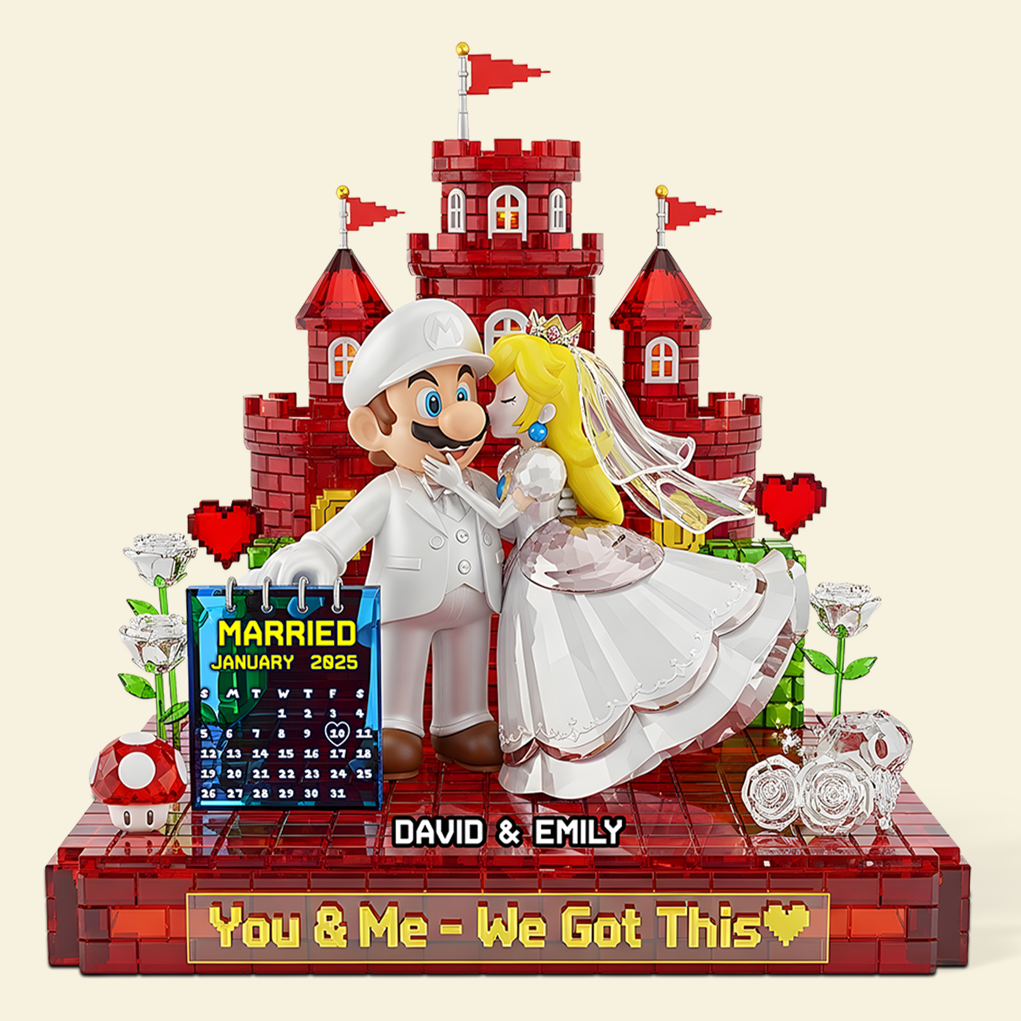 Couple Acrylic Plaque - Personalized Gifts For Couple 04TGPU170625 - Shaped Plaques - GoDuckee