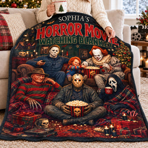 Christmas Night Villain Blanket Blanket  - Personalized Gifts For Horror Lover Blanket 07TOQN021026