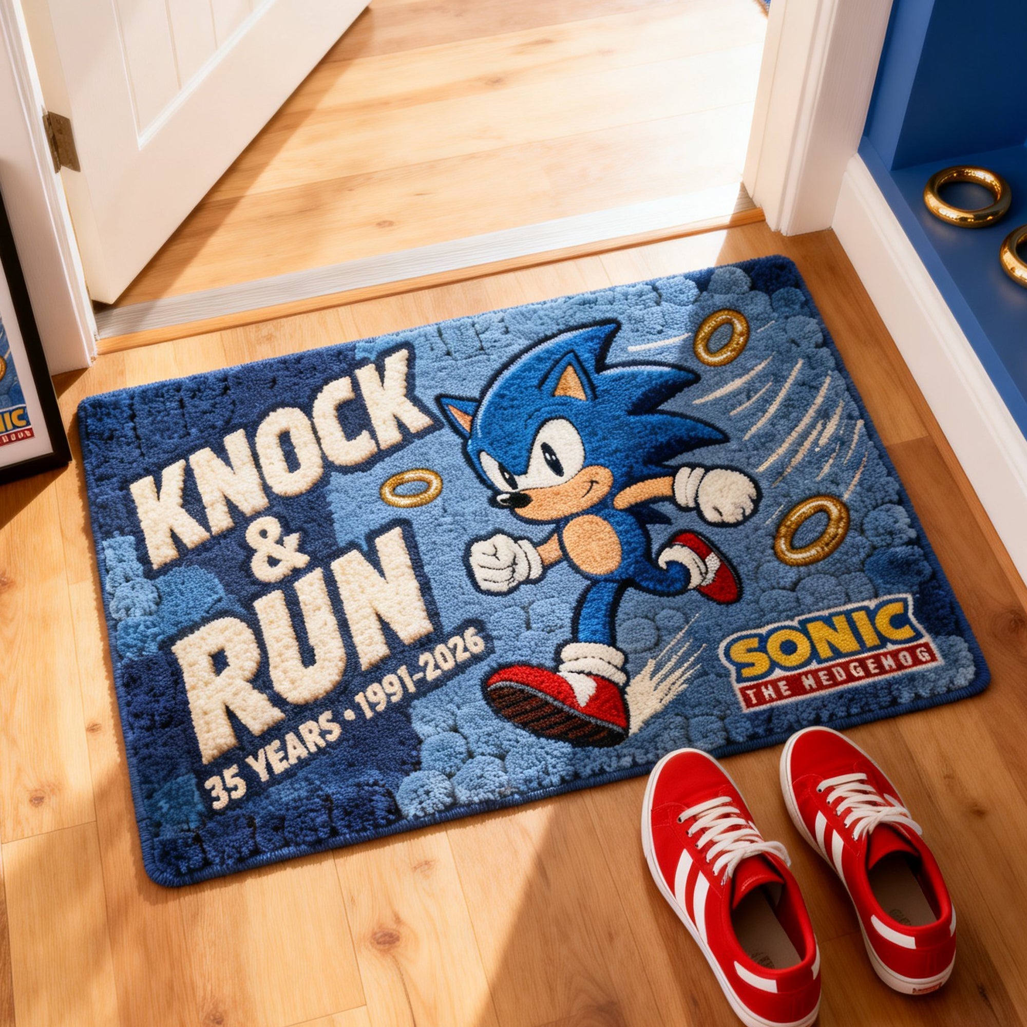 Speed Master Anniversary Doormat - Personalized Gifts 05QHLU120226
