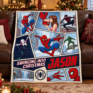 Mask Hero Blanket - Personalized Gifts For Christmas 03hadt261026
