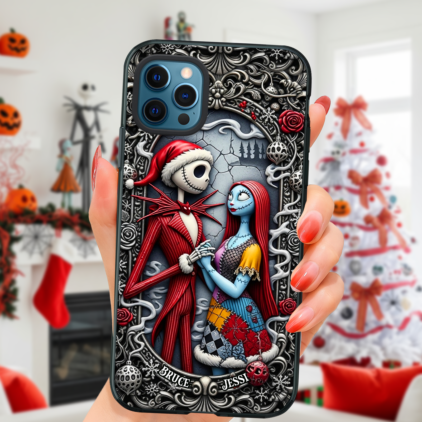 Till Death Couple Phone Case - Personalized Christmas Gifts For Couple 03TOLU080825