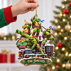 Fearless Hero Squad Ornament - Personalized Gift For Family 02TTQN081026