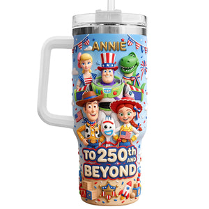 USA 250th Anniversary Tumbler With Handle - Personalized Gifts For Patriots 04tyqn190626-Homacus